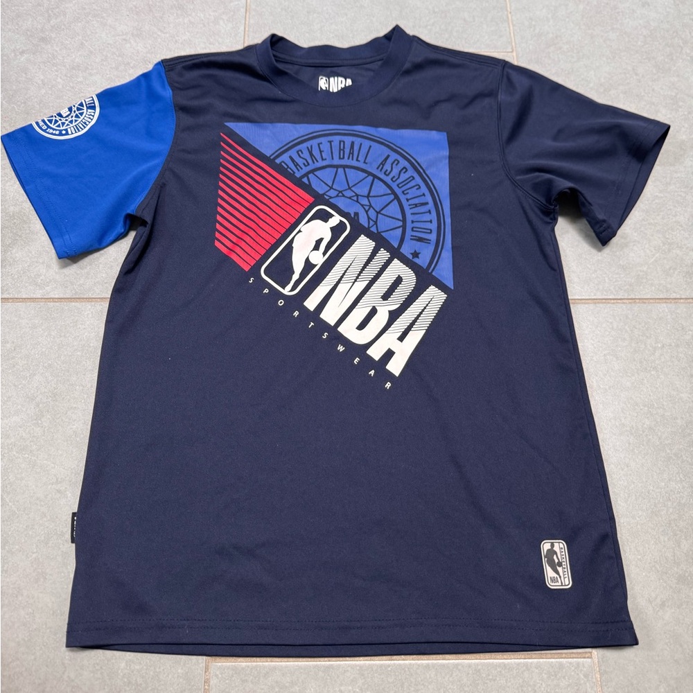 NBA Blue and White Emblem Tee ✨5 for $15!✨